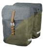 RACKTIME Doppelpacktasche Heda Befestigung: Snapit | peat bog green / dust grey