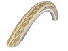 SCHWALBE Fahrradreifen Delta Cruiser HS 431 28 Zoll | ETRTO: 40-635 | Draht | TwinSkin | creme