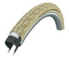 SCHWALBE Fahrradreifen Delta Cruiser HS 431 28 Zoll | ETRTO: 37-622 | Draht | TwinSkin | creme Reflex