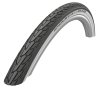 SCHWALBE Fahrradreifen Road Cruiser HS 484 28 Zoll | ETRTO: 37-622 | Draht | TwinSkin | schwarz / weiß