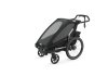 THULE Kinderanhänger Chariot Sport Ausführung: 1 Sitzer | mitternachts schwarz