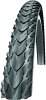 SCHWALBE Fahrradreifen Marathon Plus Tour HS 404 26 Zoll | ETRTO: 47-559 | Draht | TwinSkin | schwarz Reflex