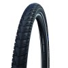 SCHWALBE Fahrradreifen Energizer Plus Tour HS 485 28 Zoll | ETRTO: 37-622 | Draht | TwinSkin | schwarz Reflex