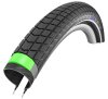 SCHWALBE Fahrradreifen Big Ben Plus HS 439 20 Zoll | ETRTO: 55-406 | Draht | SnakeSkin | schwarz Reflex