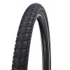 SCHWALBE Fahrradreifen Energizer Plus Tour HS 485 28 Zoll | ETRTO: 55-622 | Draht | TwinSkin | schwarz Reflex