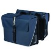 BASIL Doppelpacktasche Forte Befestigung: Universal Bridge System | blau / schwarz | Für Racktime-, i-Rack-, MIK-Platten