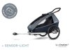 CROOZER Kinderanhänger Kid Vaaya 1 Ausführung: 1 Kind | Graphite blue