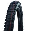 SCHWALBE Fahrradreifen Eddy Current Front HS 496 27,5 Zoll | ETRTO: 65-584 | Falt | SnakeSkin | schwarz Snakeskin